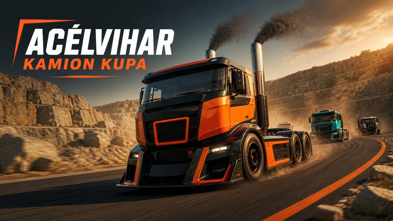 Acélvihar: Kamion Kupa online autós játék borító