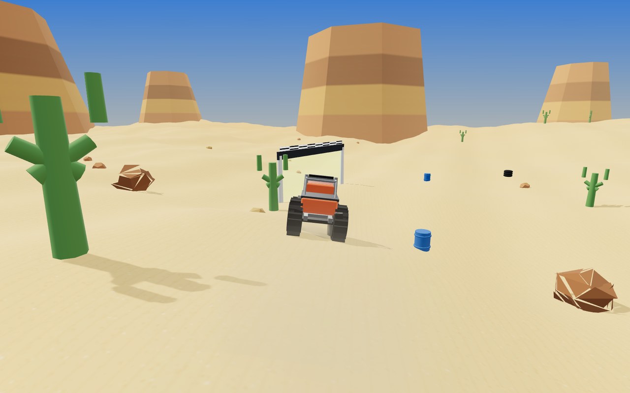 Big Desert Rally online autós játék borító