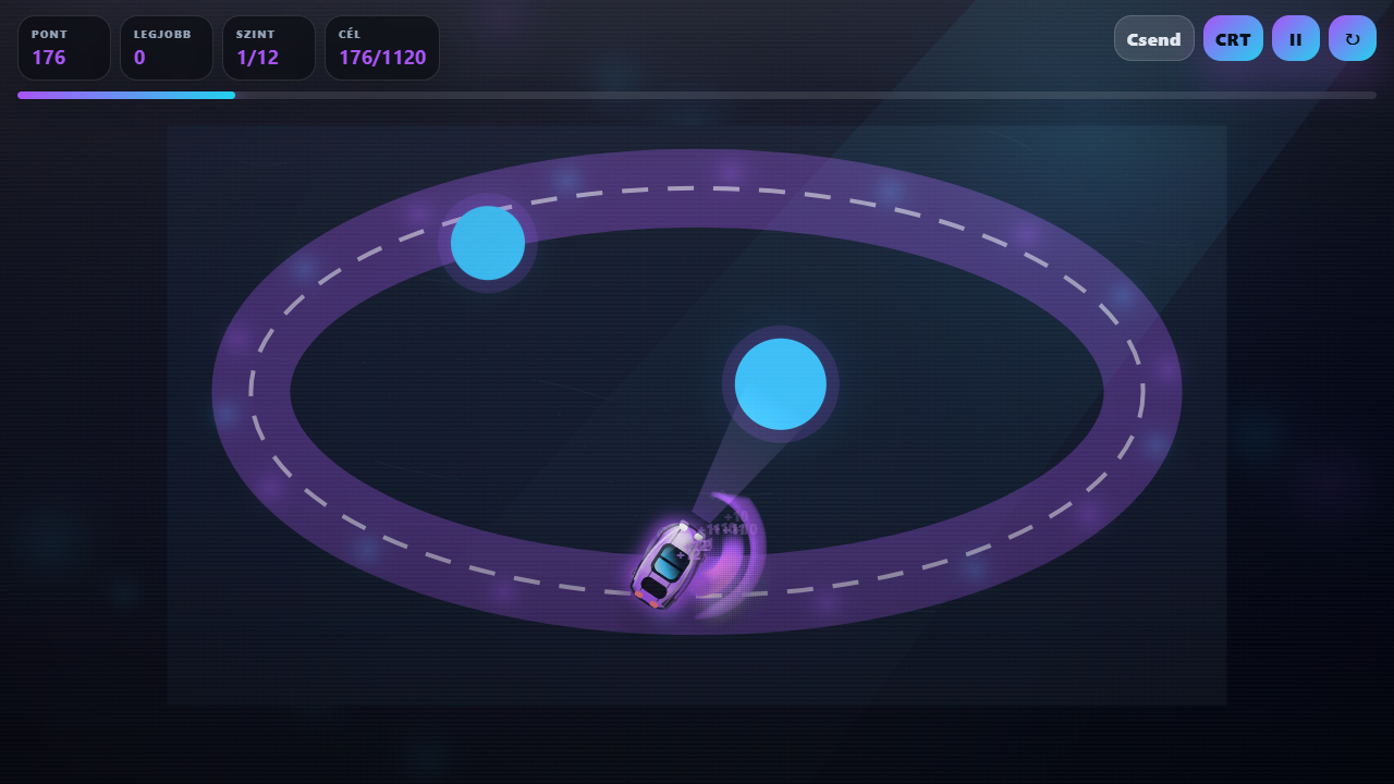 Éjszakai Drift online autós játék borító