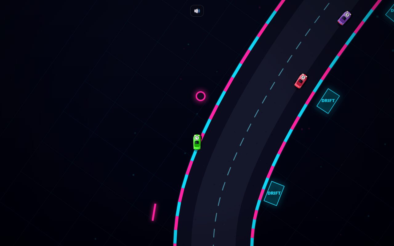 Neon Drift Futam online autós játék borító