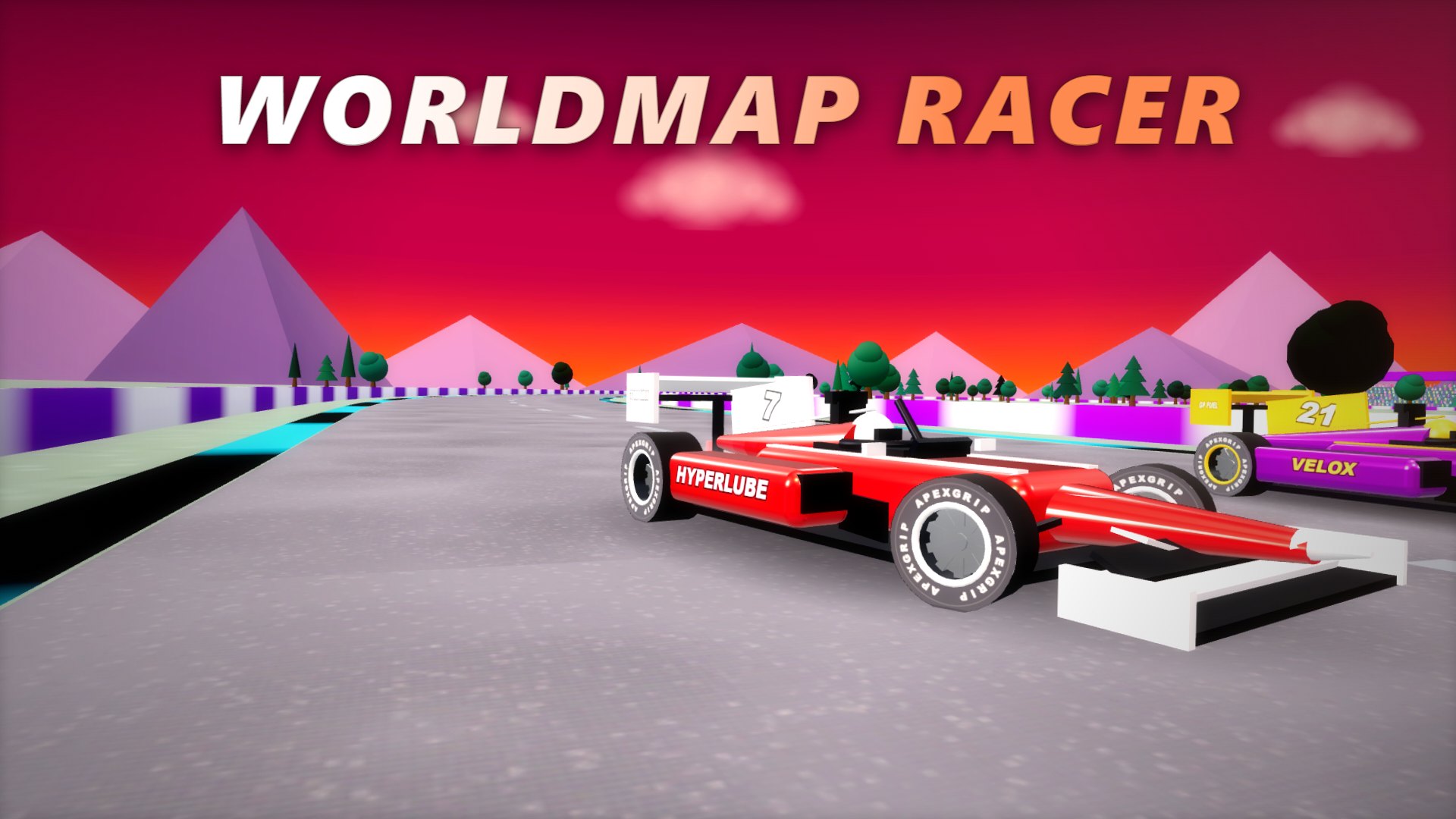 WorldMap Racer online autós játék borító